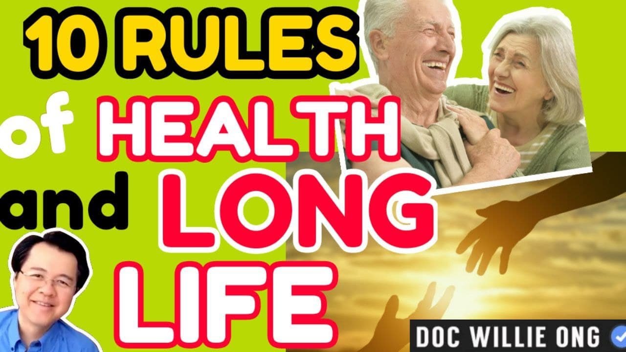10 Rules of Health and Long Life - Payo ni Doc Liza Ramoso-Ong