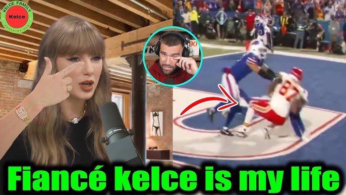 Taylor Swift gives update on Travis Kelce's health after injury in Chiefs vs Bills game at interview