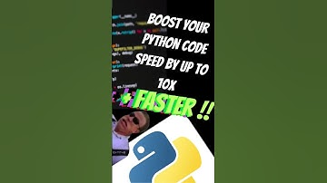 🚀 Boost Your Python Code Speed by Up to 10x! ⚡🐍