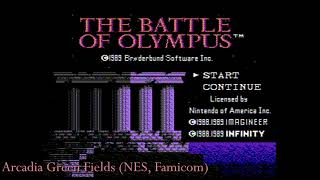 The Battle of Olympus: Arcadia Green Fields (NES, Famicom) HD