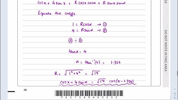 IAL, Edexcel, Oct 2020, P3, Q7, Trigonometric Addition Formulae, Pure, Nick Peters, WMA13/01