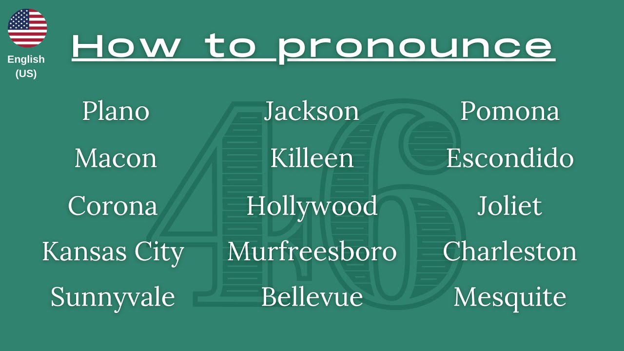 46, How to pronounce, How to say, American English pronunciation 1 ...
