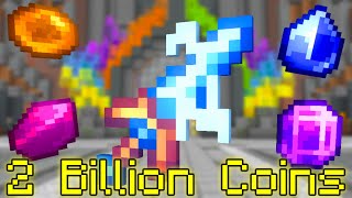 First Mining Fiesta & Mining to hyperion hypixel skyblock! (featuring 350 ping)