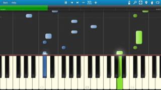 Video thumbnail of "Enya - Echoes In Rain - Piano Tutorial - How to play Echoes In Rain - Synthesia"