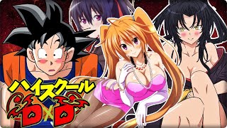 What If Goku Was in High School DxD and GOT AN HAREM  - THE MOVIE