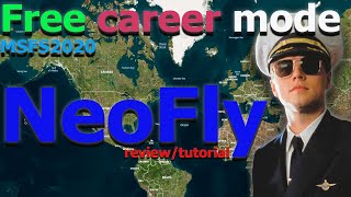 Best free flight simulator career mode /addon NeoFly tutorial review
