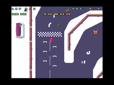 Pixel Wheel - new racing game for ZX Spectrum Next - YouTube