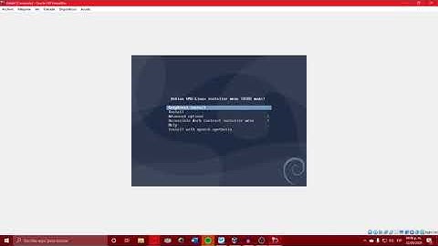 Descargar e instalar Debian 10 en VirtualBox