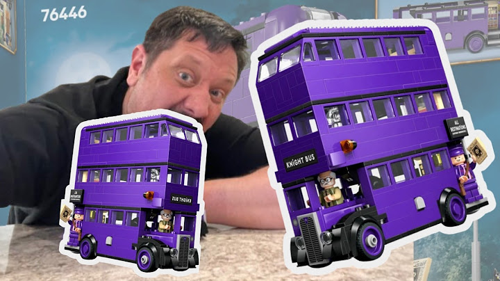 Hop on the Knight Bus: LEGO Harry Potter 76446