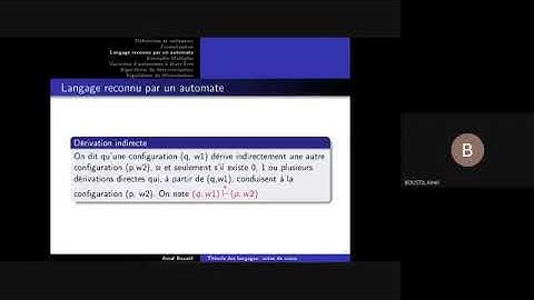 3- Théorie des langages-chap3.1: Automate à états finis