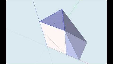 Icosahedron in Google Sketchup