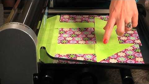 AccuQuilt Studio Churn Dash Fabric Cutting Die