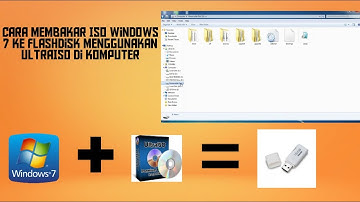 Cara Membuat Bootable Flashdisk Windows 7/XP/8/10 Dengan UltraISO