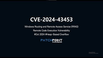 CVE-2024-43453: Windows Routing and Remote Access Service(RRAS) Remote Code Execution Vulnerability