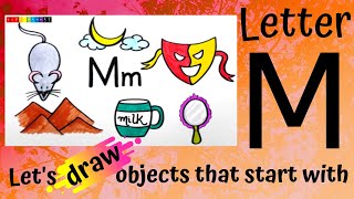 Let's draw objects that start with the letter M screenshot 1