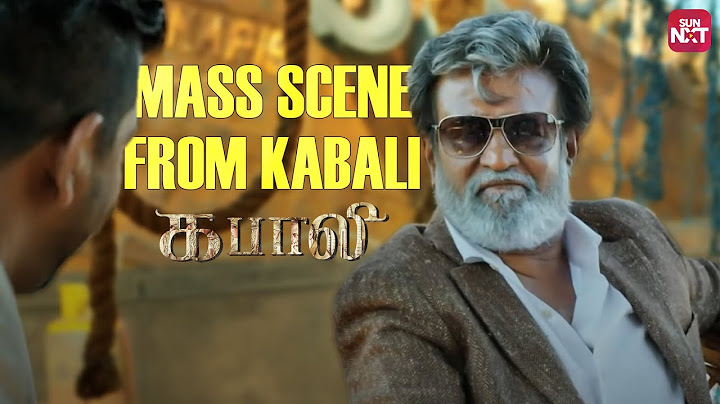 Superstar Rajinikanth’s Ultimate Goosebump Scene in Kabali 🔥 | Pa Ranjith | Ful Movie on Sun NXT