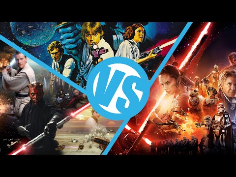 Star Wars: The Force Awakens VS A New Hope VS The Phantom Menace : Movie Feuds e