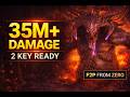 We Built Our FIRST 2  KEY Ultra Nightmare Clan Boss Team! | F2P From Zero