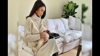 Amy Jackson Shares Breastfeeding PIC Of Newborn Baby Boy Andreas Three Days After Giving Birth