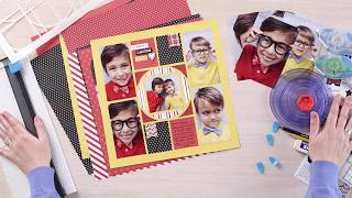 Creative Memories Template Slices of Life Recipe Tracing Layout Scrapbook NEW