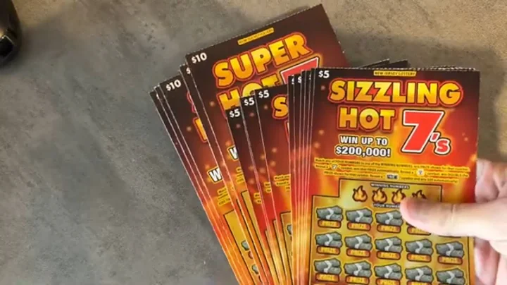 $100 Worth of New $5 Sizzling Hot 7s & $10 Super Hot 7s - Nice Wins - NJ Lottery