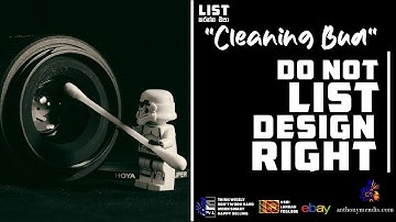 Cleaning Bud - Do Not List - VeRO Design Right