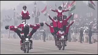 Военный парад в Индии.