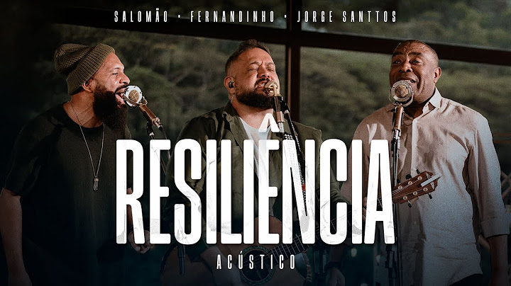 Fernandinho + @SALOMAODOREGGAE + @JorgeSanttos | Resiliência (Álbum Único Acústico)