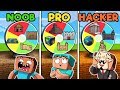 Minecraft - MYSTERY WHEEL! (NOOB vs PRO vs HACKER)