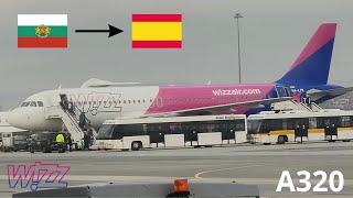 Sofia to Barcelona | WIZZ AIR | TRIP REPORT | Airbus A320 #TripReport #WIZZAIR #A320