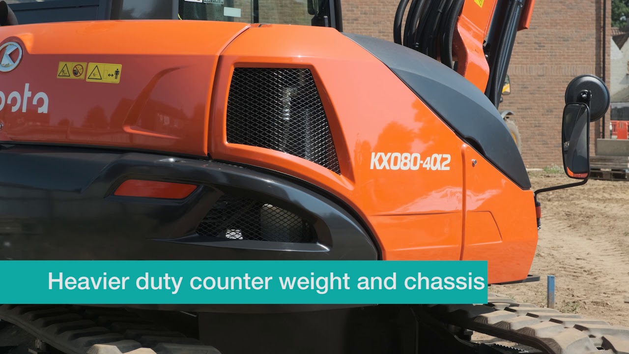 Introducing the KX080-4a2 - YouTube