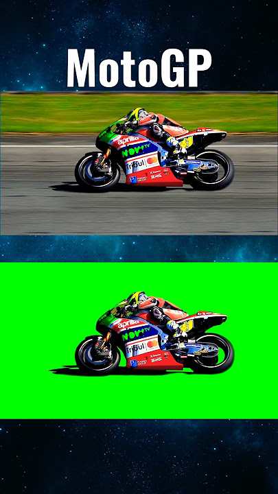 MotoGP green Screen