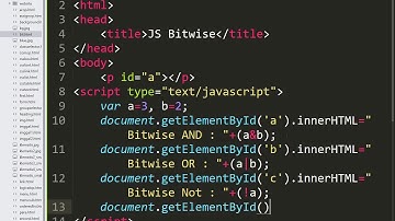 [2020] - Web Technologies - Java Script - Operators Bitwise operators Practice