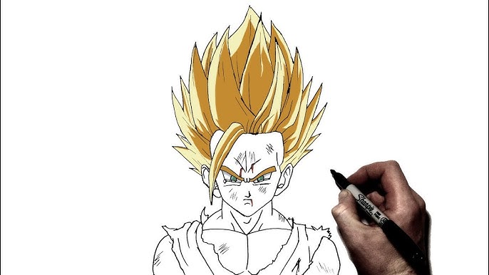 Drawing Super Vegeta! #draw #drawing #art #artfeature #fanart#gohan #g