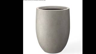 Kante 21.7" H Weathered Concrete - Best Buy