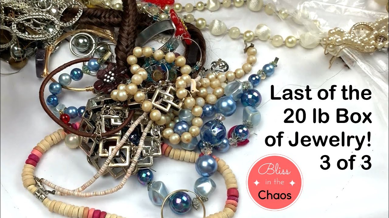 The Last of My 20 Pound Jewelry Unboxing Videos! Is That Real Hair