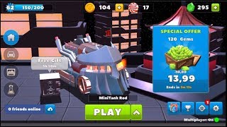 LAB CAR "WAR MACHINE" - Crash of Cars Winterland Update screenshot 2