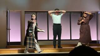 Merrily we roll along - Broadway ft Daniel Radcliffe. Curtain call and record breaking auction