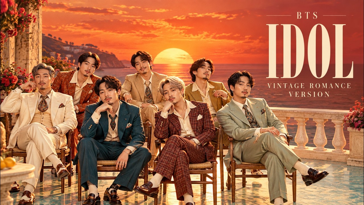 アイドル BTS BTS - IDOL (1950s Vintage Romance Version) - YouTube