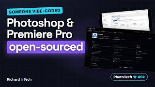Someone Vibe Coded Adobe Premier Pro , Photoshop and more...and OPEN-SOURCED them!