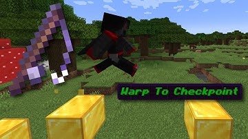 How To Make A Parkour Checkpoint Teleporter In Minecraft