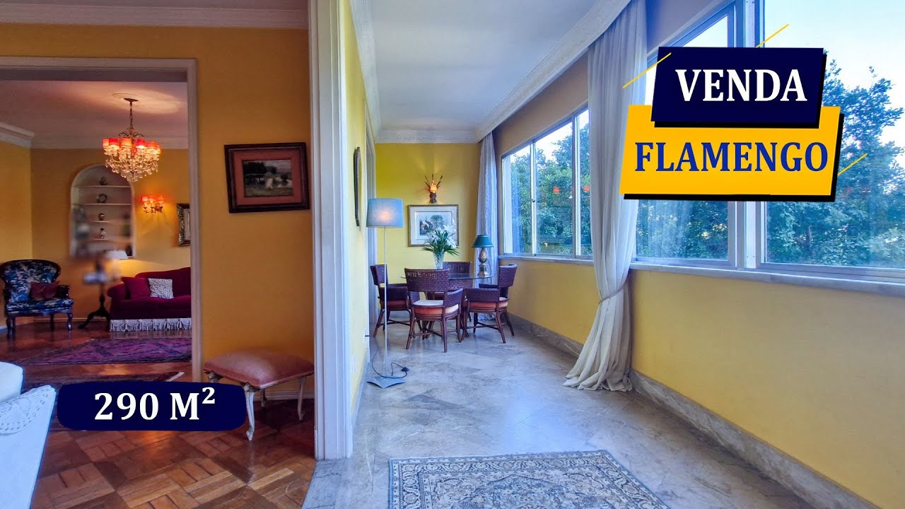 FLAMENGO AVENIDA RUI BARBOSA SOFISTICADOS 290M² LINDA VISTA SALÕES 4 QUARTOS 4 BANHEIROS P24H VAGA