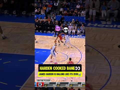 Harden had Desmond Bane LOST😭