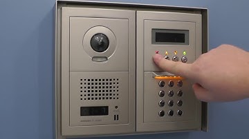 AiPhone GT Series - Changing the Scroll Speed on Digital Entrance Panels