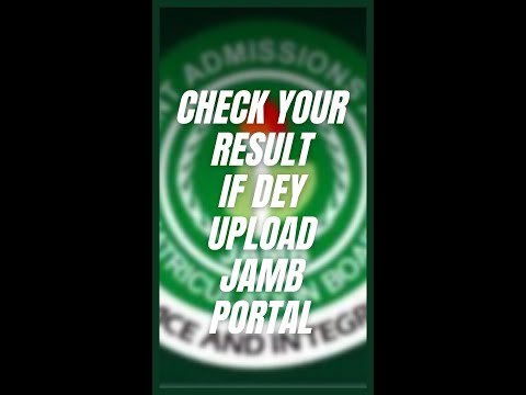 Check your result,if dey upload jamb portal#learnsimple#jamb