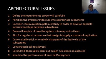 Subsystem Design-Part 1|VLSI|Krishnaveni D