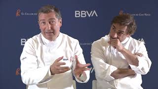 Lanzamiento becas BBVA-El Celler de Can Roca