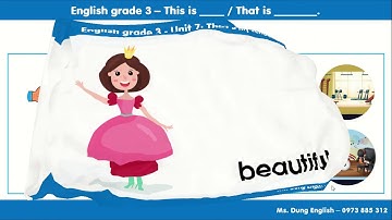English grade 3 - Unit 7: That