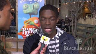 Nickelodeons Supah Ninjas Star - Carlos Knight At Rango Opening Day