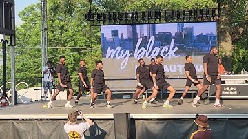 Alpha Phi Alpha @ Atlanta Greek Picnic 2023 Stroll Off